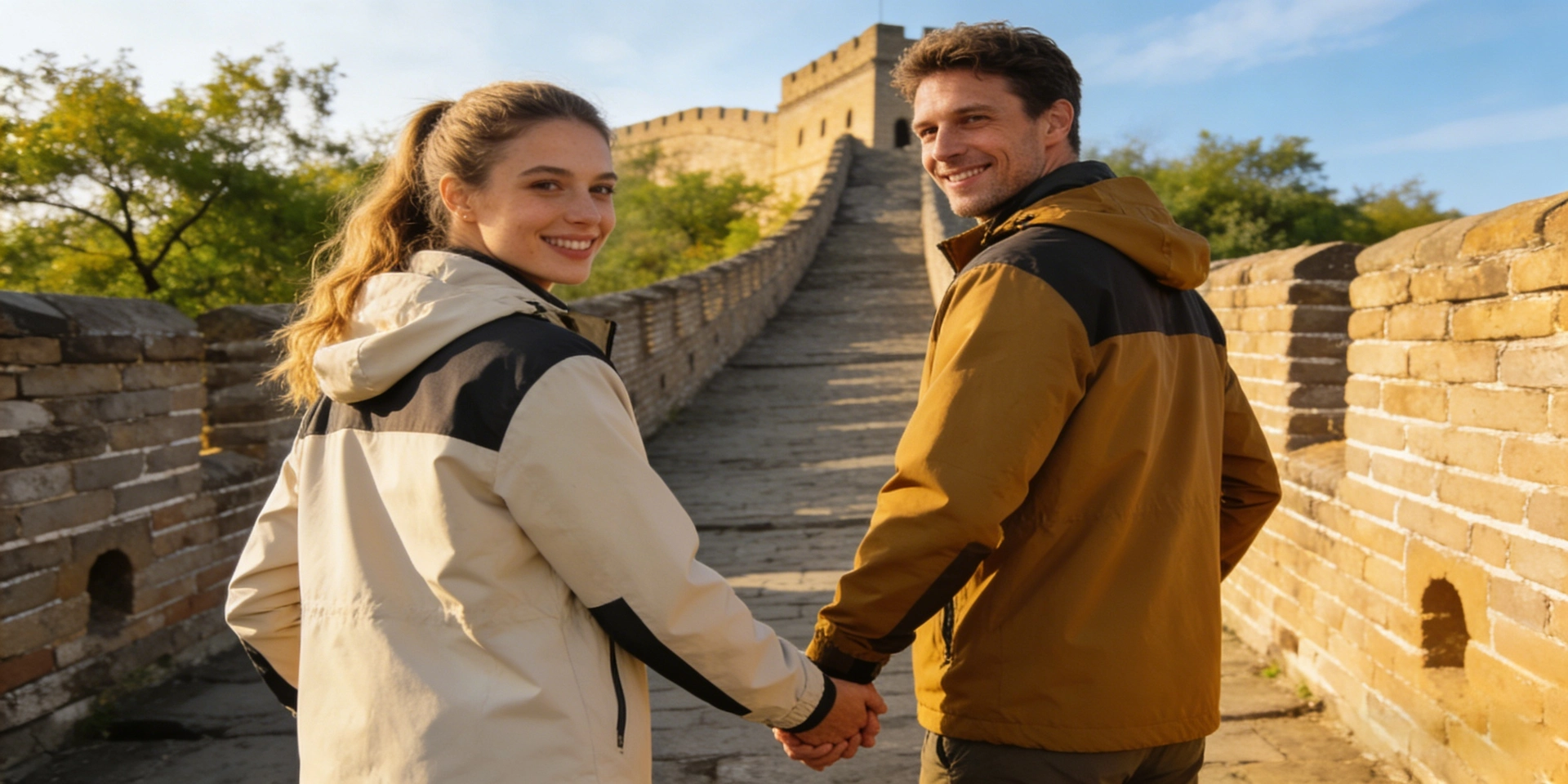 Great Wall at sunset